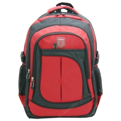 Plecak BAG STREET szkolny turystyczny do pracy na laptopa 4065 czerwony
